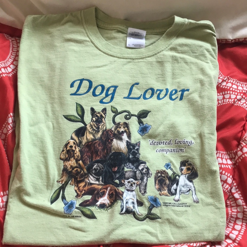 Dog lover t shirt